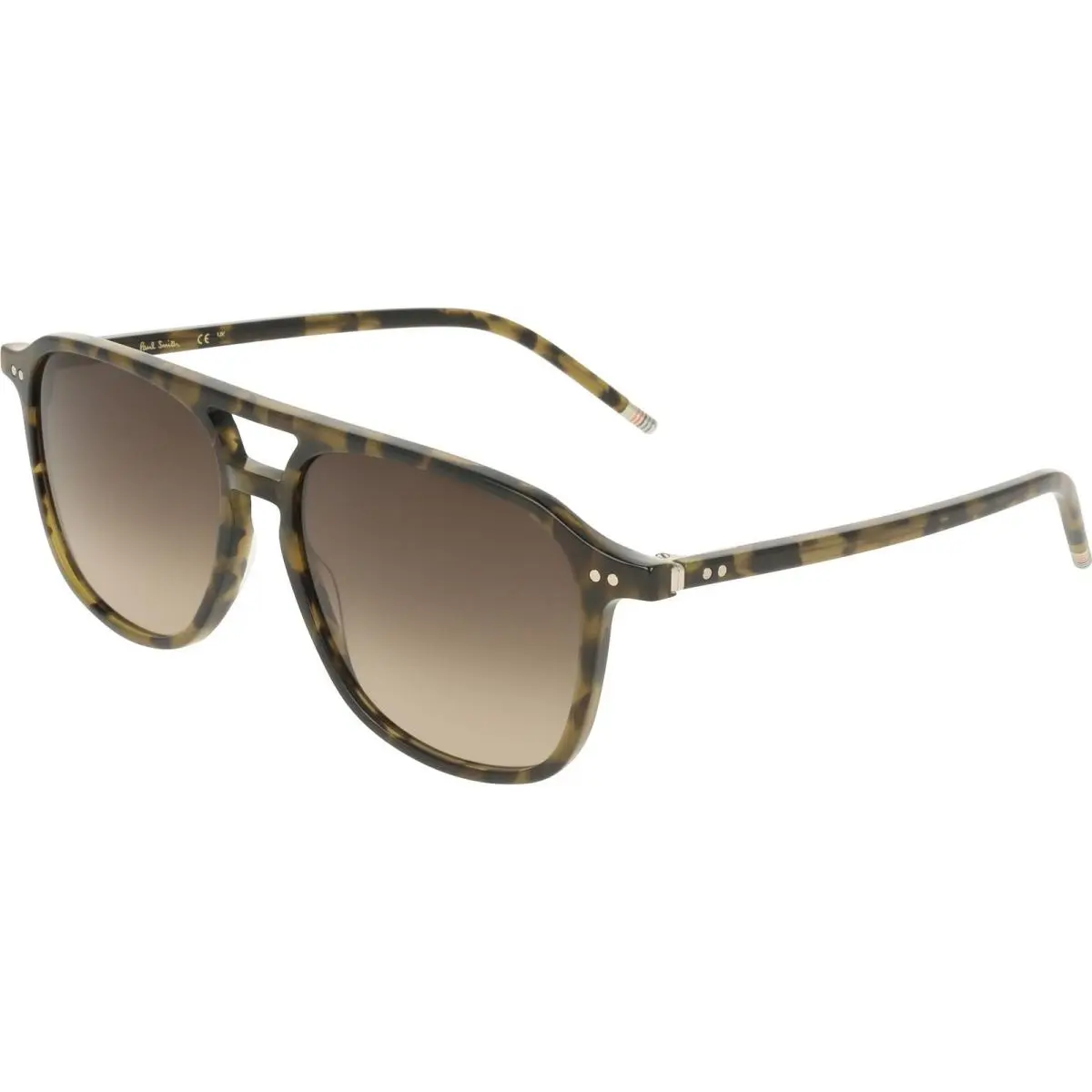 Paul Smith Men`s 57mm Khaki Havana Eyeglasses PS26603S-317