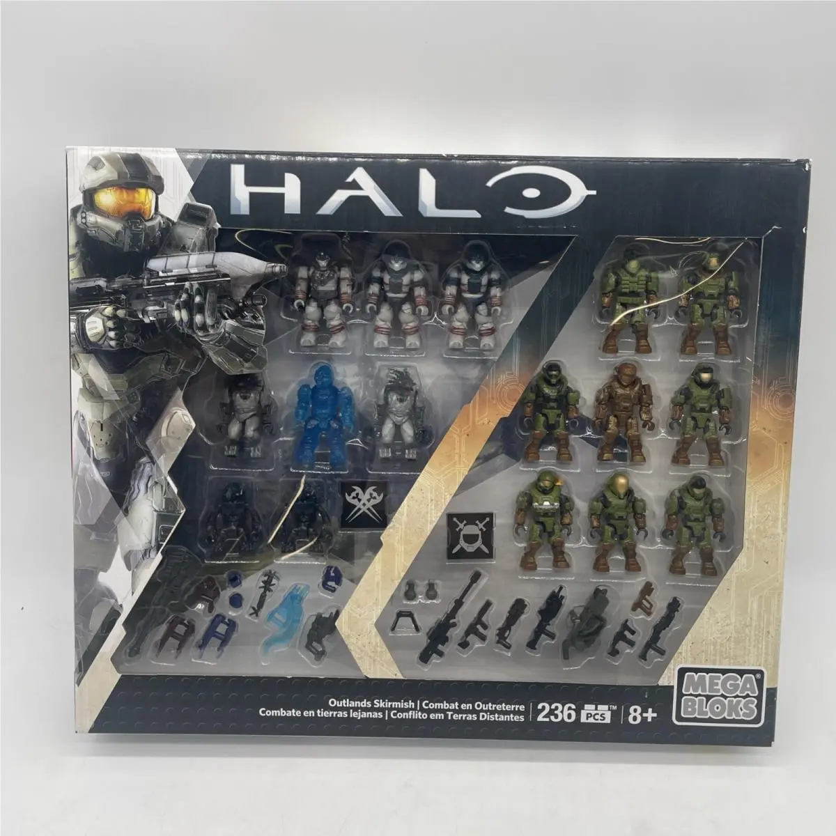 Mega Bloks Halo Outlands Skirmish - CNH01 Box Rare Ships From Usa