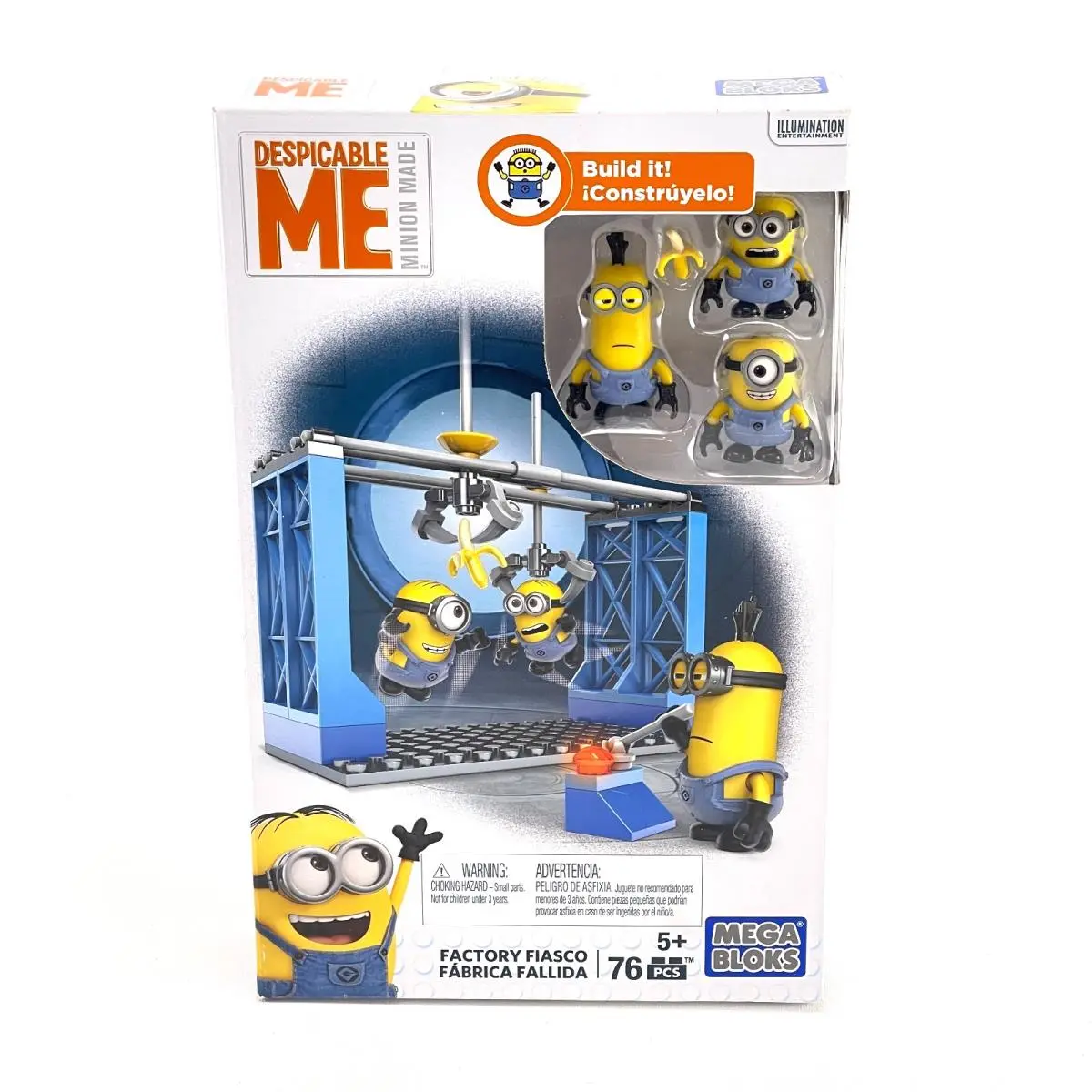 Mega Bloks Despicable Me Minion Made - Factory Fiasco DKX76