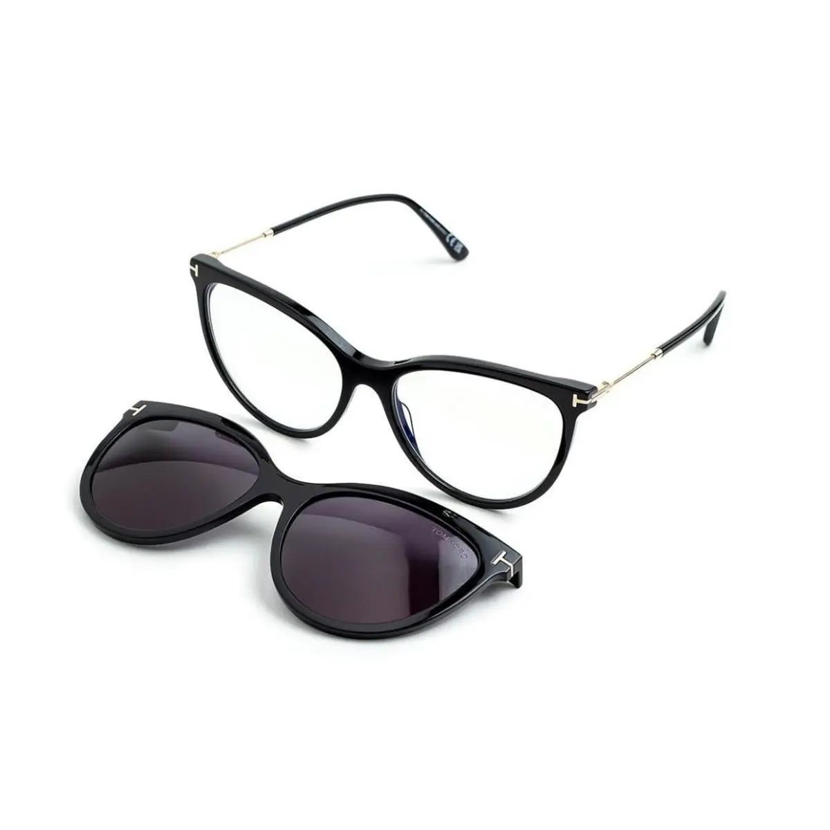 Women`s 56 mm Shiny Black Sunglasses FT5994-B-56-001 by Tom Ford