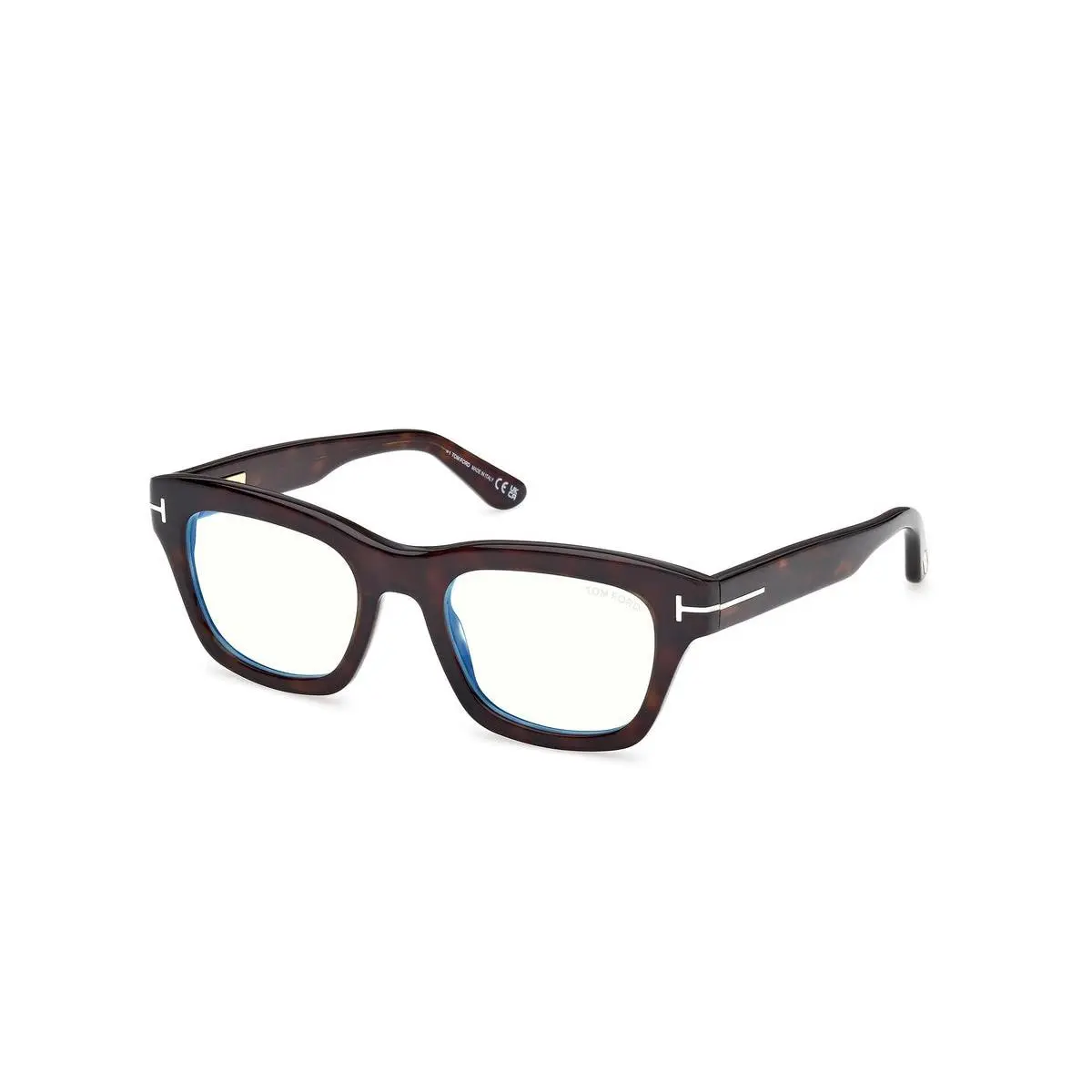 Unisex 52 mm Dark Havana Eyeglasses FT6036-B-52-052 by Tom Ford