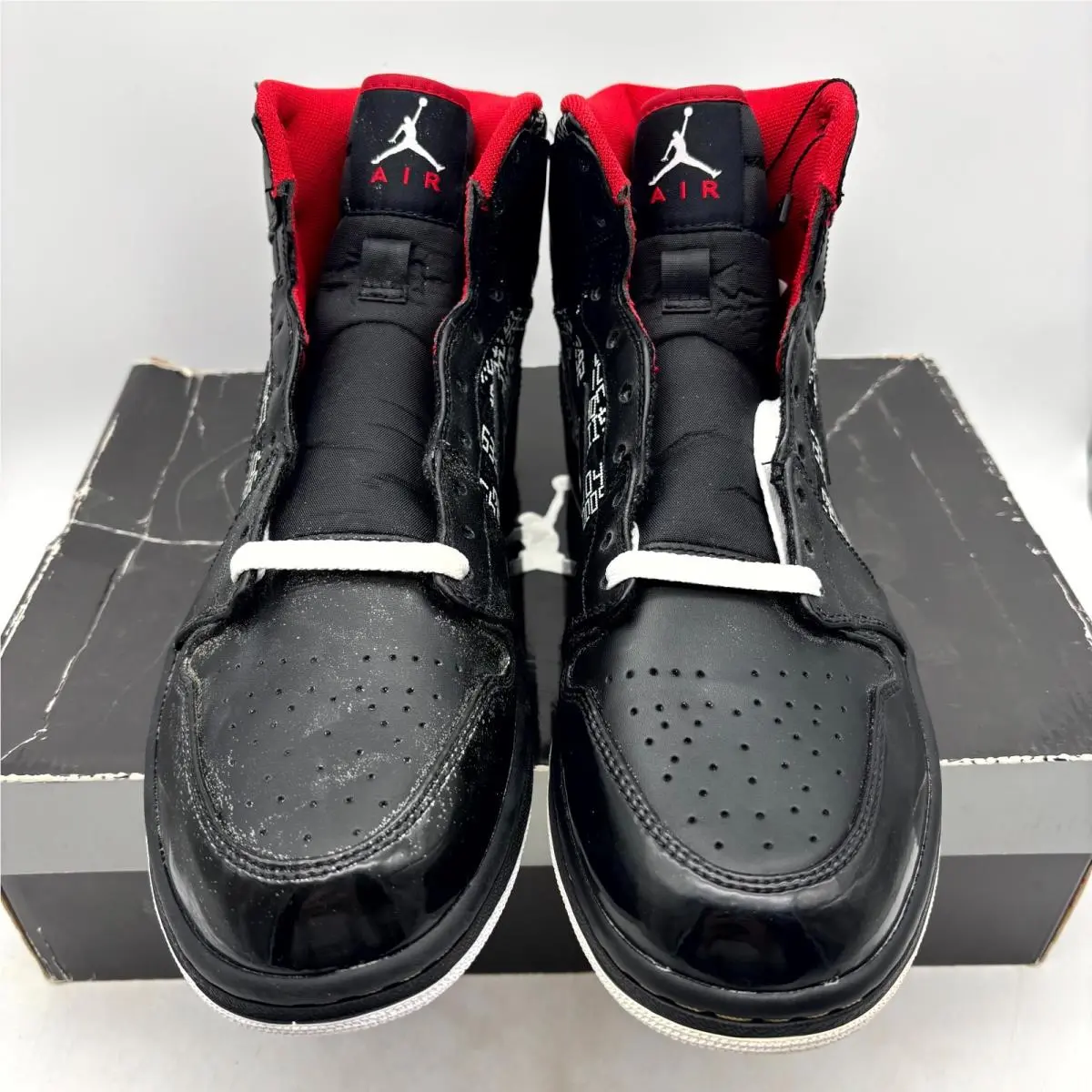 Nike shoes - Nike Air Jordan 1 Retro 384664-130 - 384664-130 - Black (UPC: 884498853429) 1