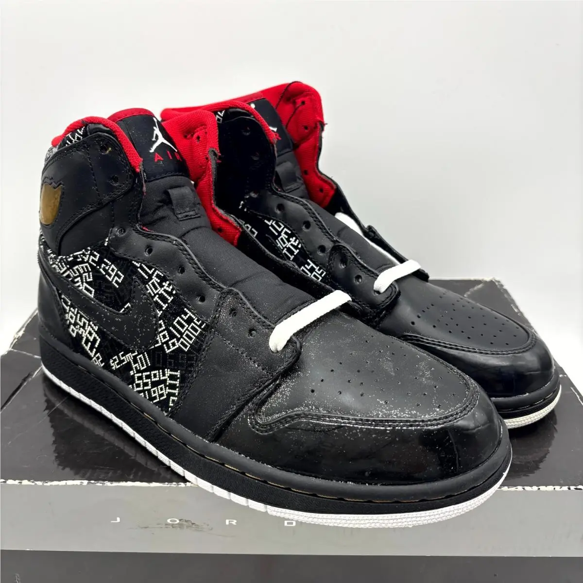 Nike shoes - Nike Air Jordan 1 Retro 384664-130 - 384664-130 - Black (UPC: 884498853429) 0
