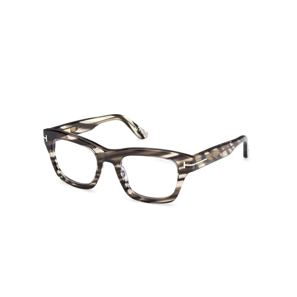 Unisex 52 mm Colored Havana Eyeglasses FT6036-B-52-056 by Tom Ford