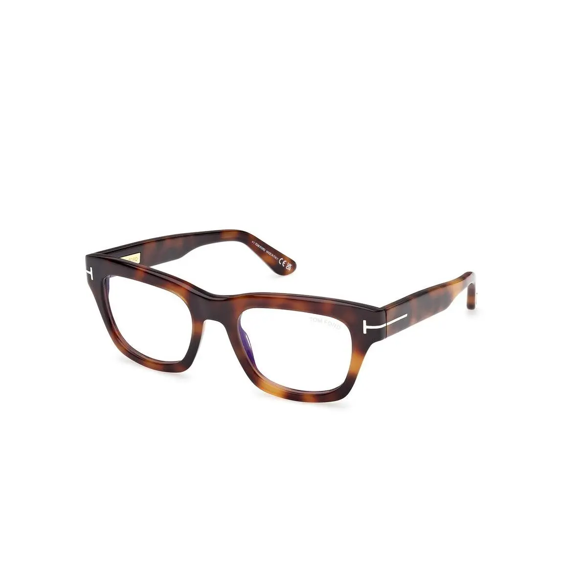 Unisex 52 mm Blonde Havana Eyeglasses FT6036-B-52-053 by Tom Ford