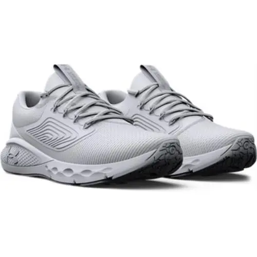 Under Armour shoes - WHITE-WHITE-HALO GRAY 2