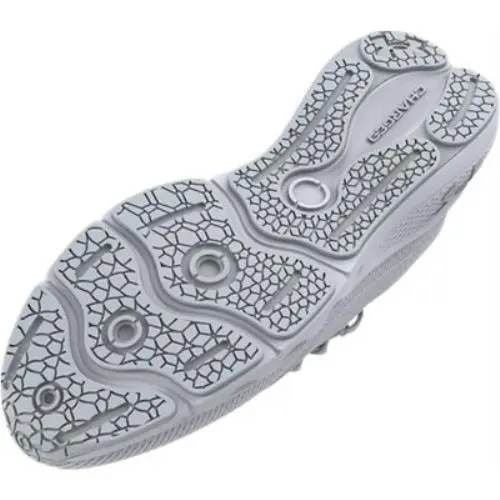 Under Armour shoes - WHITE-WHITE-HALO GRAY 8