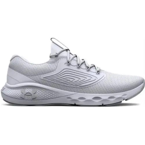 Under Armour shoes - WHITE-WHITE-HALO GRAY 4