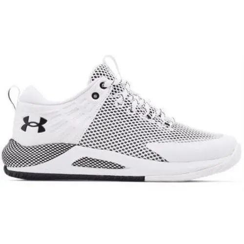 Under Armour Women`s UA Hovr Block City Volleyball Shoes White/black/black - 302