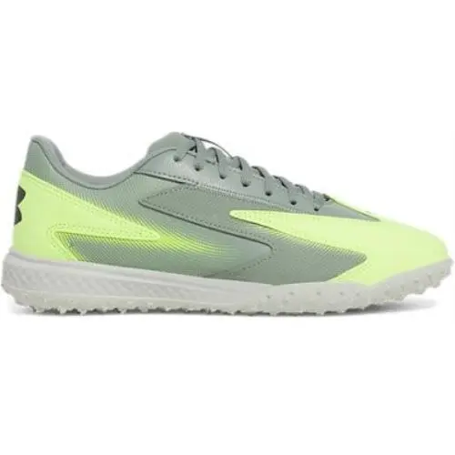 Under Armour Unisex Shadow Turf 3 Soccer Turf Shoe Silica Green/high Vis Yellow/