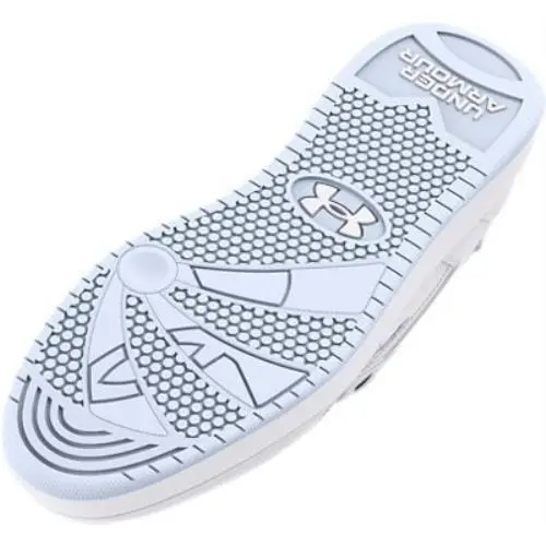 Under Armour shoes - WHITE-WHITE-NIMBUS BLUE 8