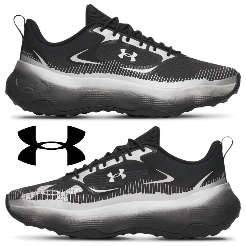 Under Armour shoes - Under Armour Pulse - Pulse - Black, Manufacturer: Silver/Black/Gray 11