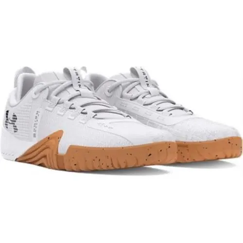 Under Armour shoes - WHITE-DISTANT GRAY-BLACK 7