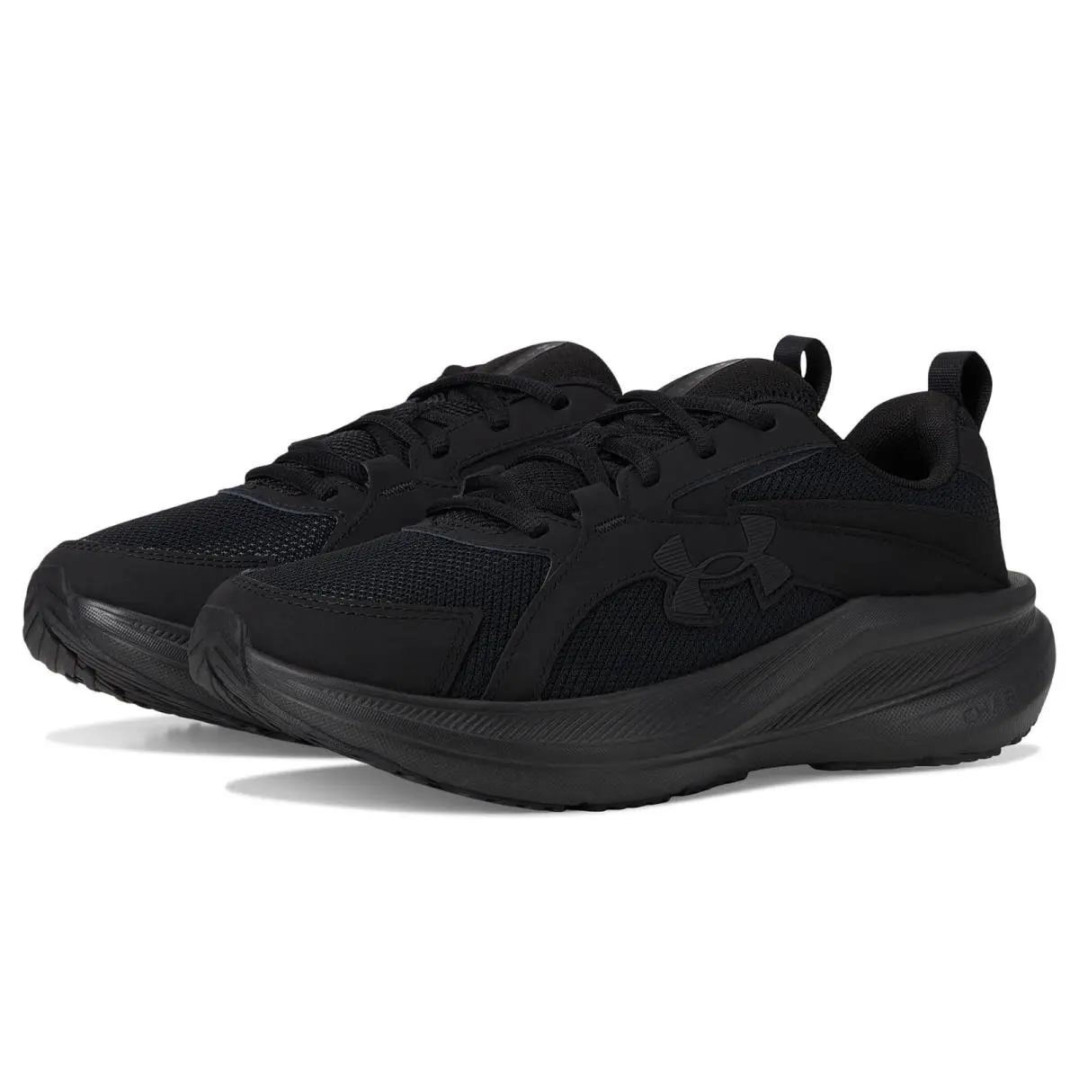Man`s Sneakers Athletic Shoes  Charged Assert 11 Black/Black/Black by Under Armour