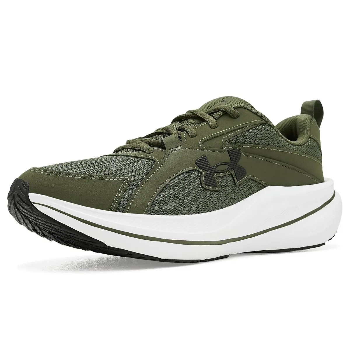 Man`s Sneakers Athletic Shoes  Charged Assert 11 Marine OD Green/Marine OD Green/Black by Under Armour