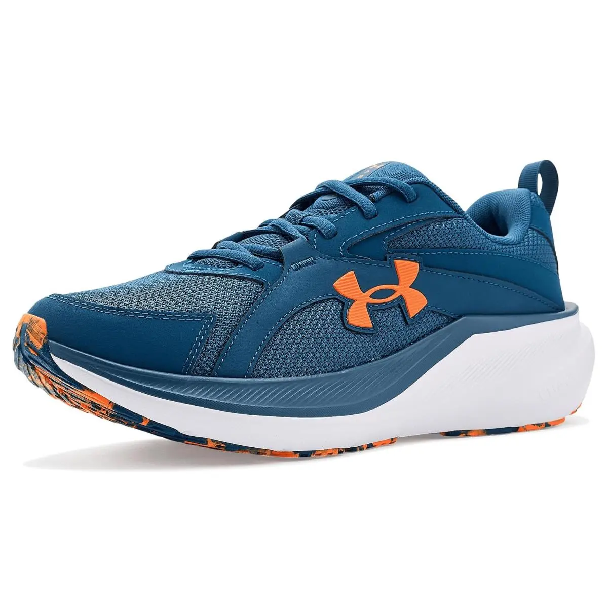 Man`s Sneakers Athletic Shoes  Charged Assert 11 Wham Blue/Wham Blue/Solar Orange by Under Armour