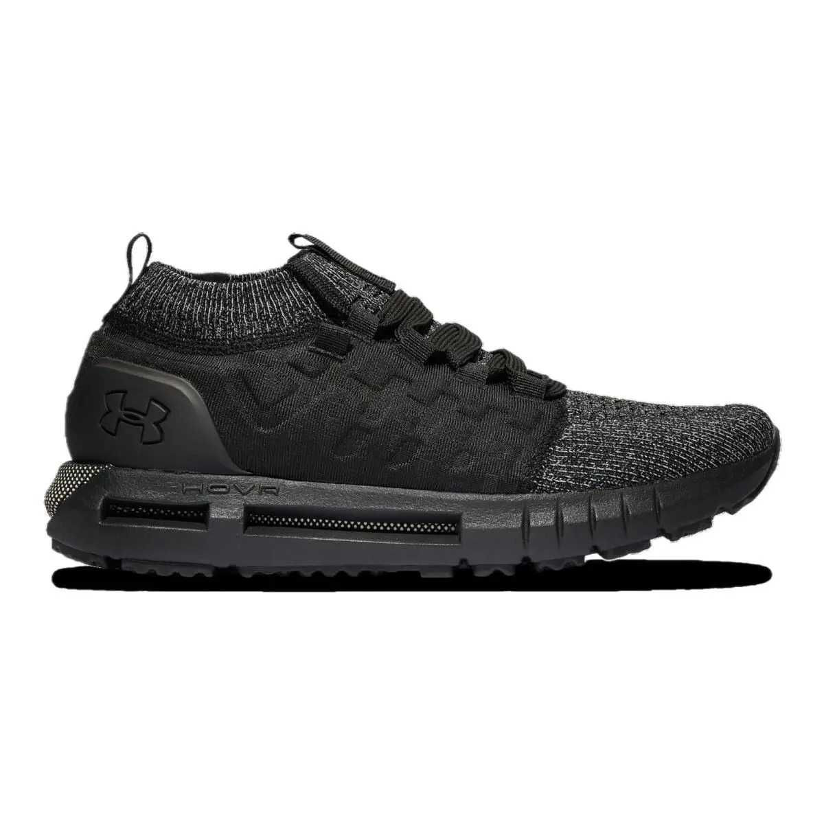 Phantom 1 Boys` Grade School Running Shoes Black/White - 001 by Under Armour