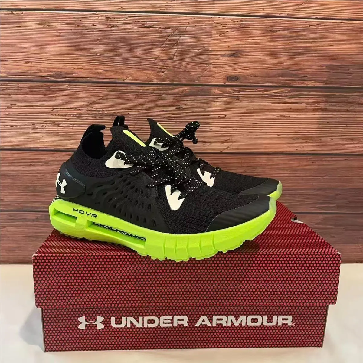 Under Armour shoes - Under Armour HOVR Phantom - HOVR Phantom - Black 6