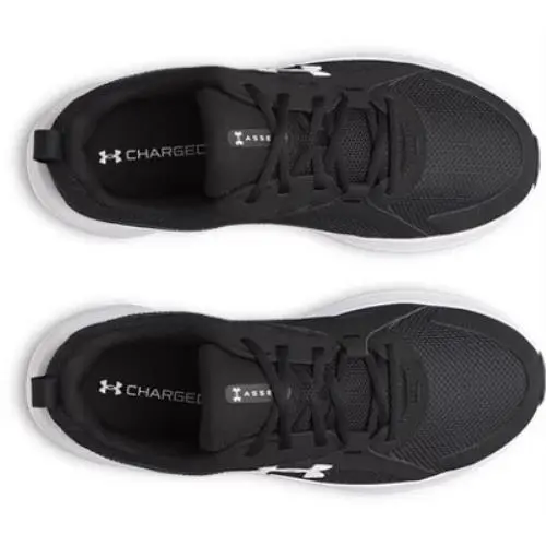 Under Armour shoes - BLACK/BLACK/WHITE 6