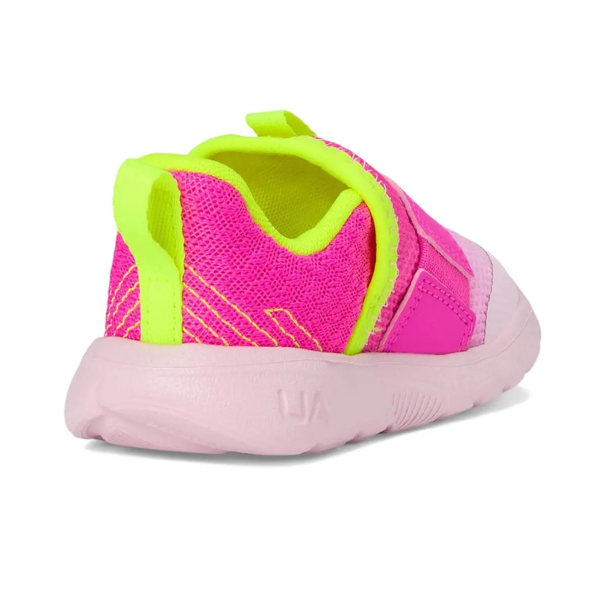Under Armour shoes - Prime Pink/Rebel Pink/High Vis Yellow 10