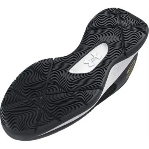 Under Armour shoes - JET GRAY-BLACK-METALLIC GOLD 3