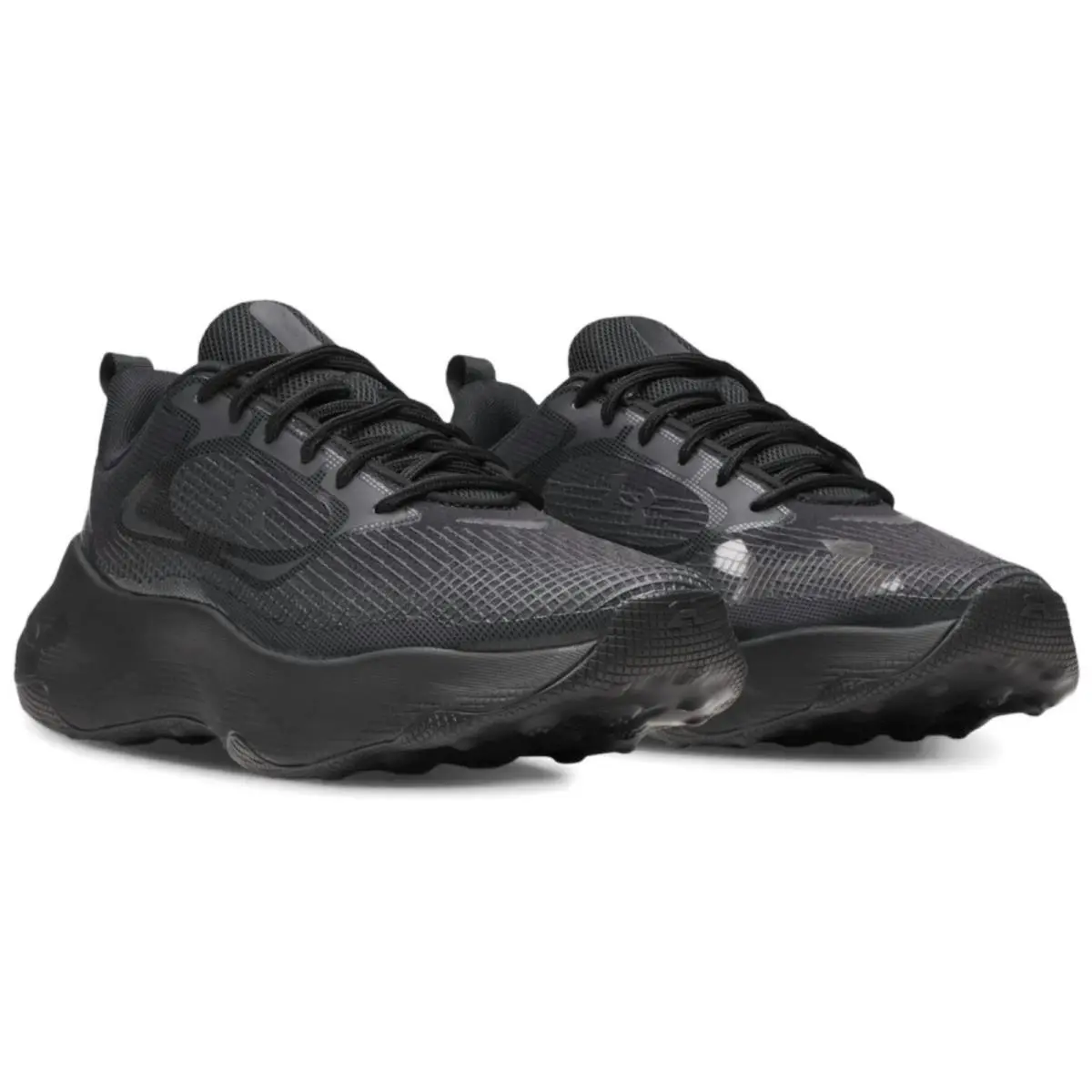 Under Armour shoes - Under Armour Pulse - Pulse - Black, Manufacturer: Gray/Black/Gray 18