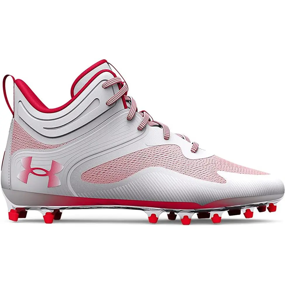 Under Armour shoes - WHITE-RED-RED 9
