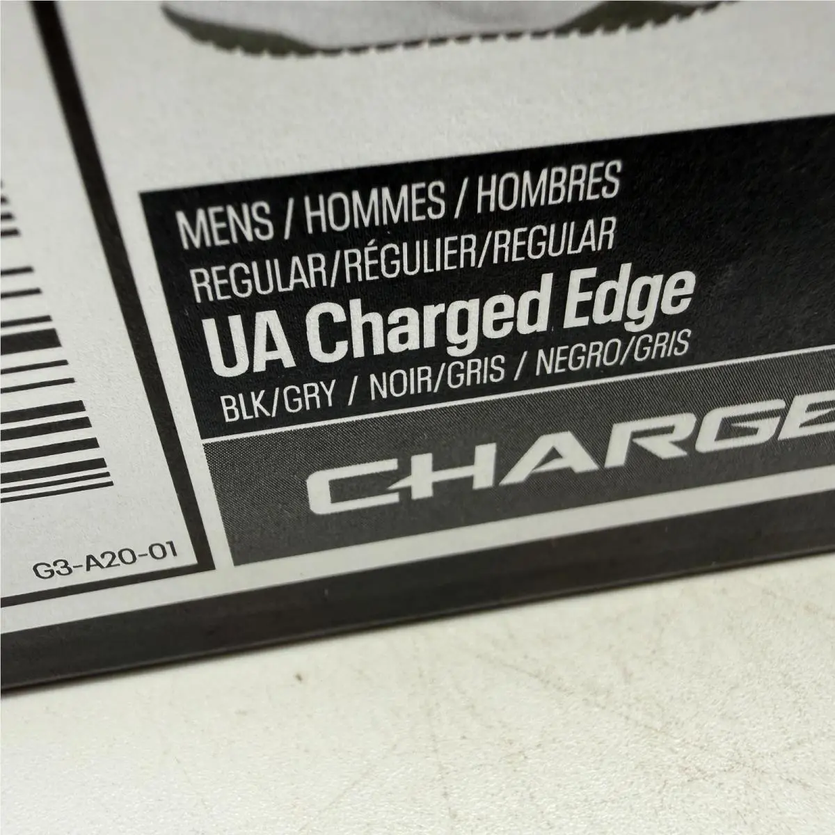 Under Armour shoes - Under Armour Charged Edge - Charged Edge - 3026727-003 - Black 7