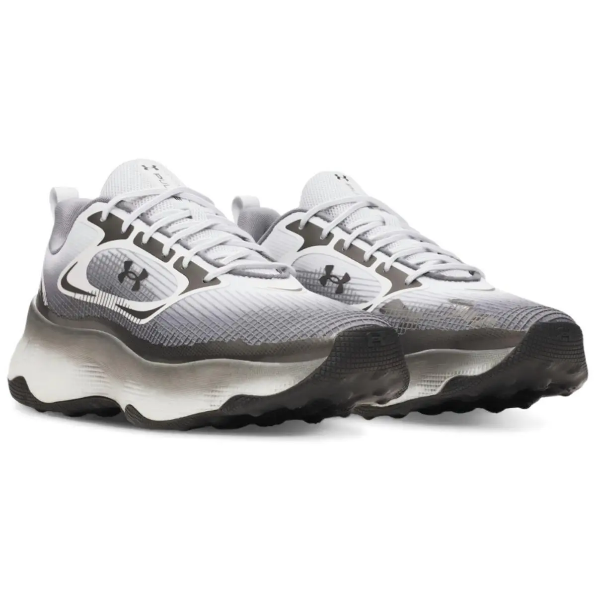 Under Armour shoes - Under Armour Pulse - Pulse - Gray, Manufacturer: Gray/Gray/Black 1