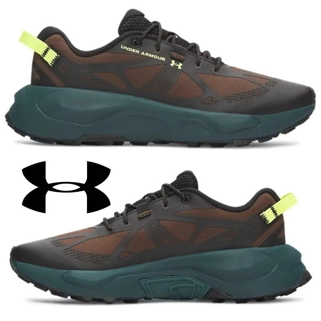 Under Armour shoes - Under Armour Charged Bandit Trail 4 - Green, Manufacturer: Black / Arden Green / Green Citrine - 002 17
