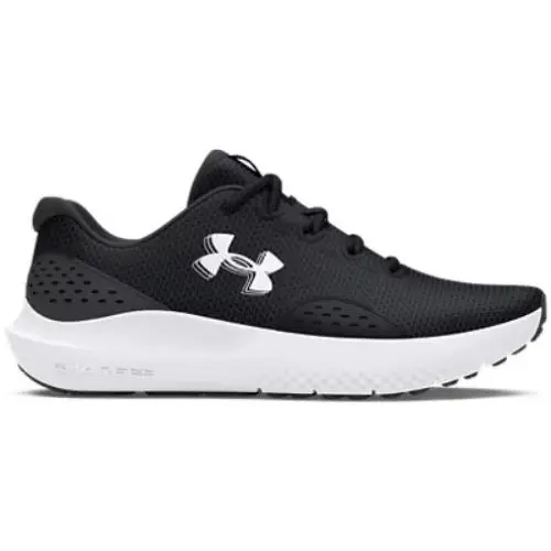 Men`s Charged Surge 4 Running Shoe Black/anthracite/white - 3027000 by Under Armour