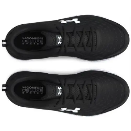 Under Armour shoes - BLACK/BLACK/WHITE 6