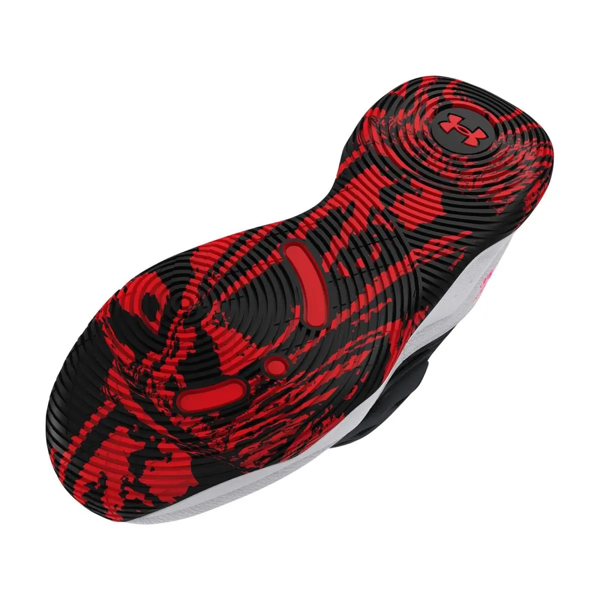 Under Armour shoes - Black/White/Red 6