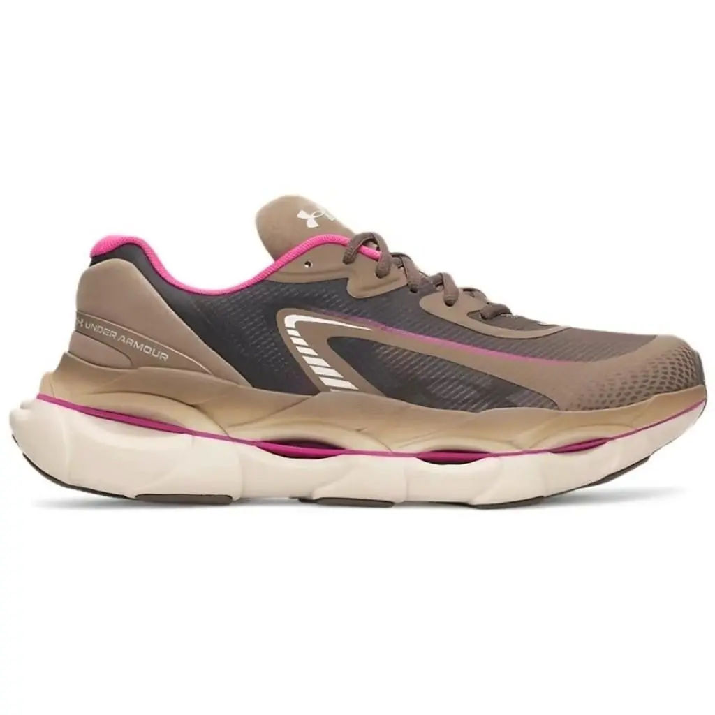 Under Armour shoes - Under Armour HB Racer 2 - Brown, Manufacturer: Desert Taupe / Virtual Pink / Peppercorn - 219 27