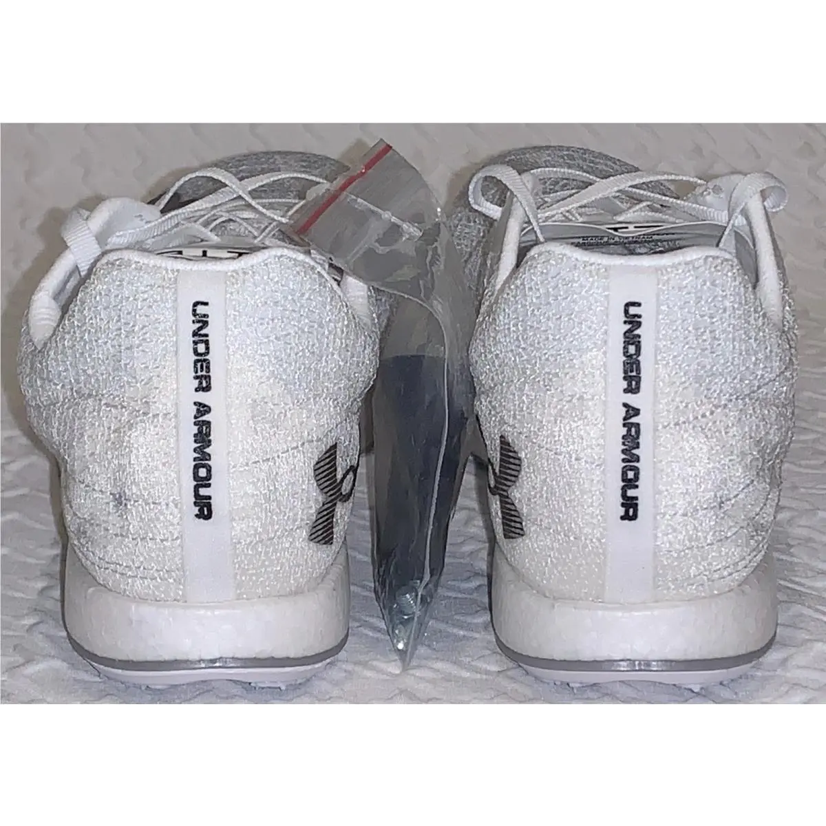 Under Armour shoes - Under Armour Shakedown Elite Distance Tack Spikes - 3026442 - White 14