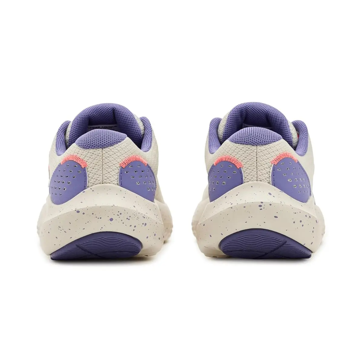 Under Armour shoes - Summit White/Purple Luxe/Electric Tangerine 5
