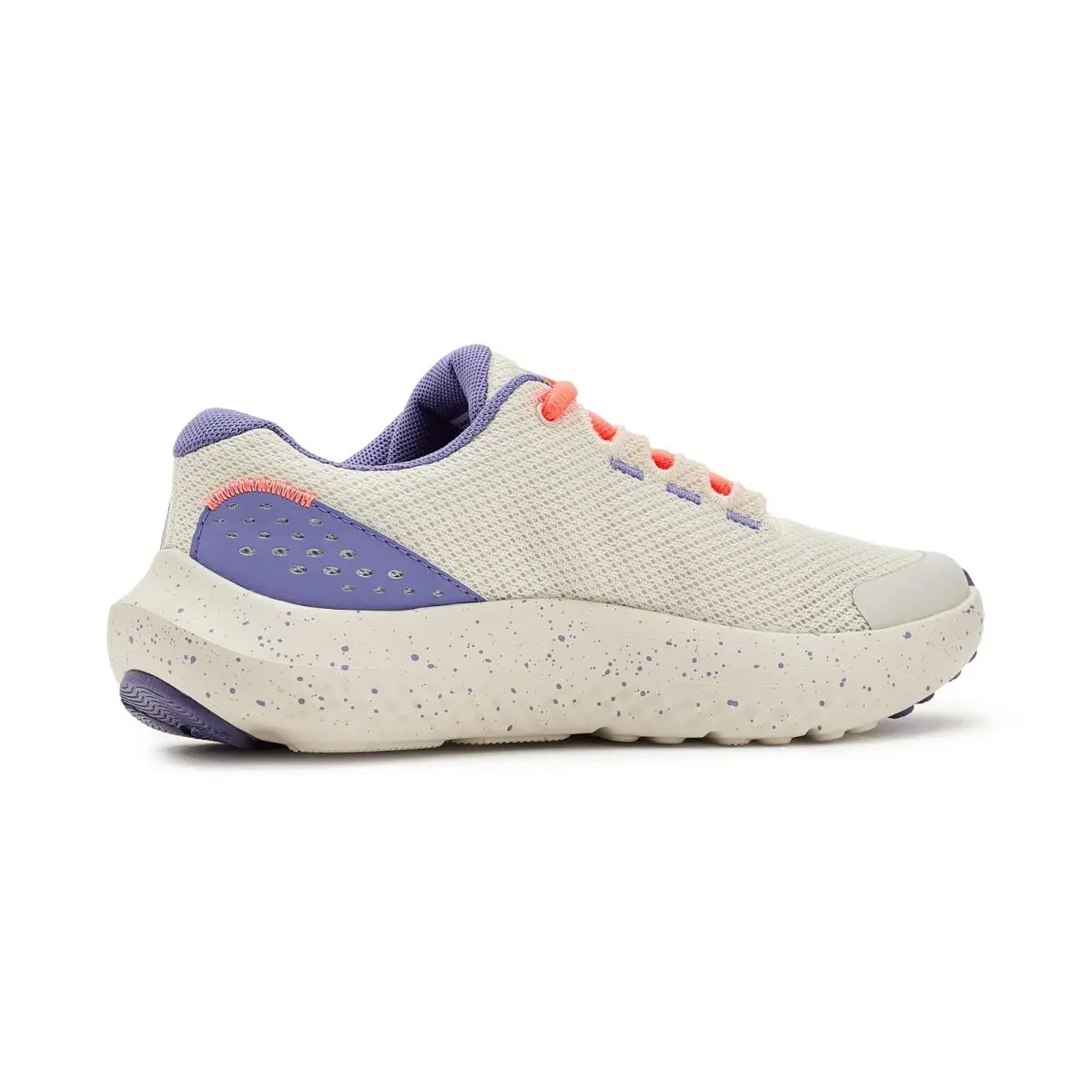 Under Armour shoes - Summit White/Purple Luxe/Electric Tangerine 8