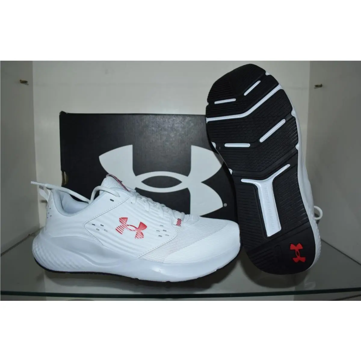 Under Armour shoes - Under Armour Charge Commit Tr 4 - 3026018 101 - White 3