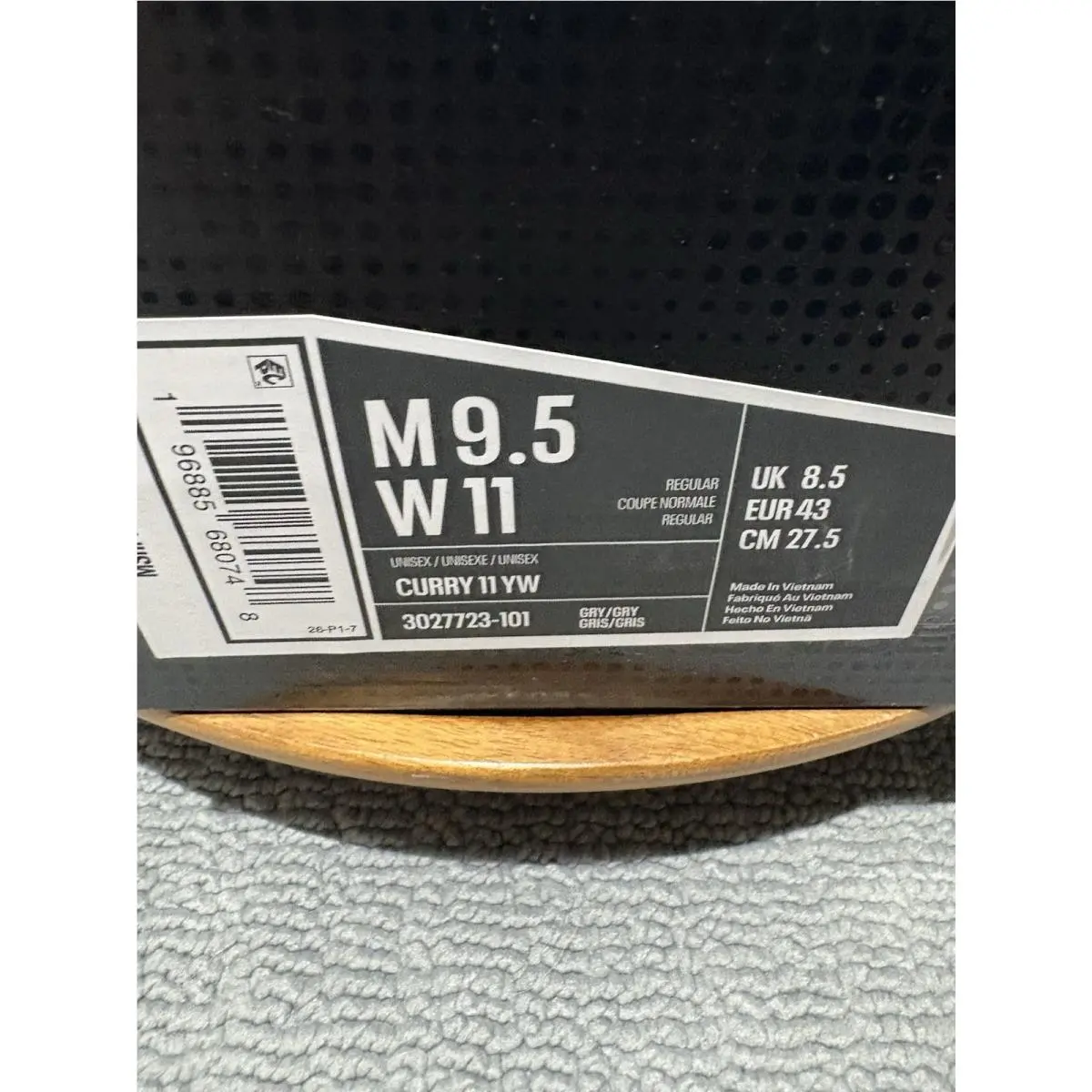 Under Armour shoes - Under Armour Charged Rebel - Charged Rebel - 1298553-101 - Gray 3