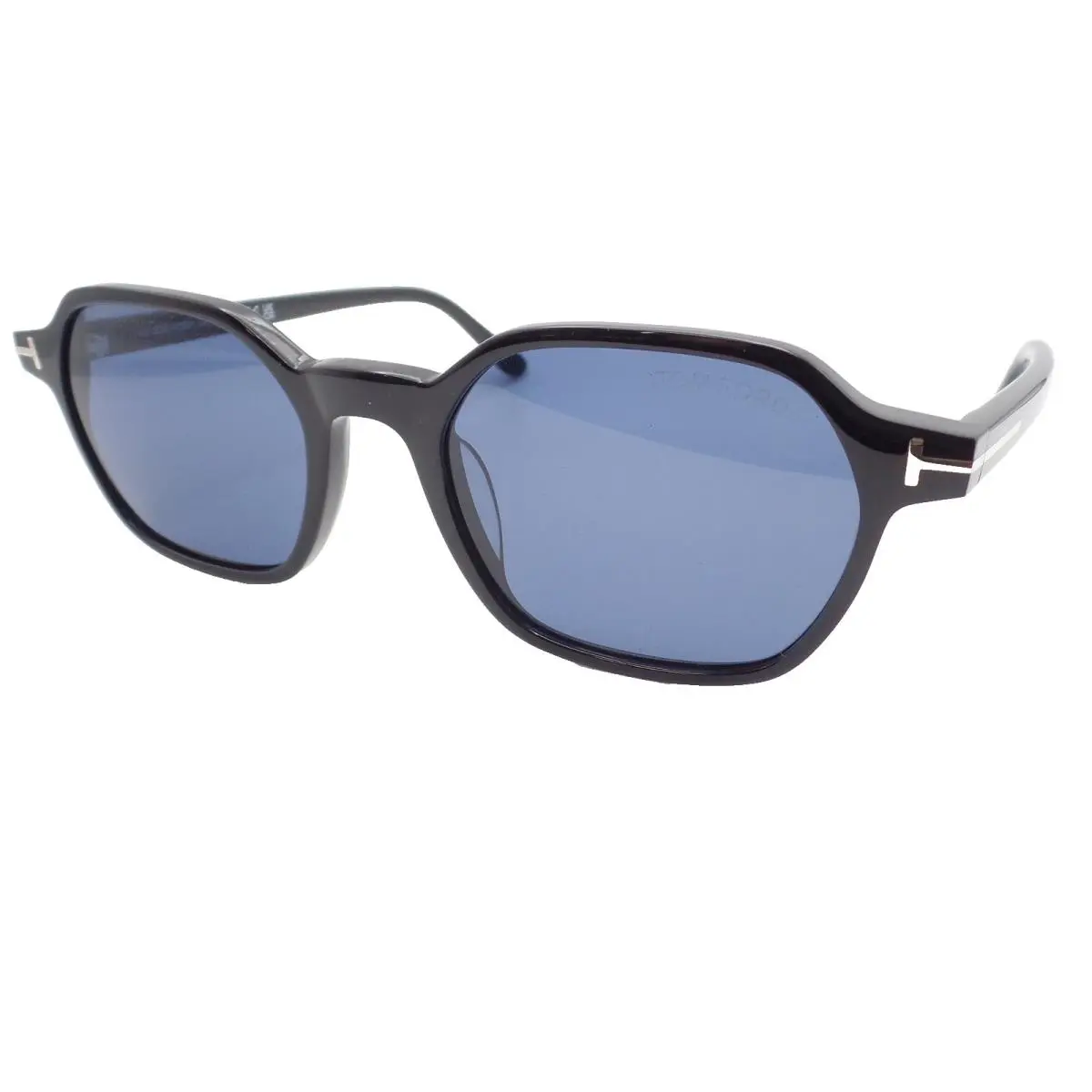 Joey 02 TF 1301 01v 51mm Black Blue Sunglasses by Tom Ford