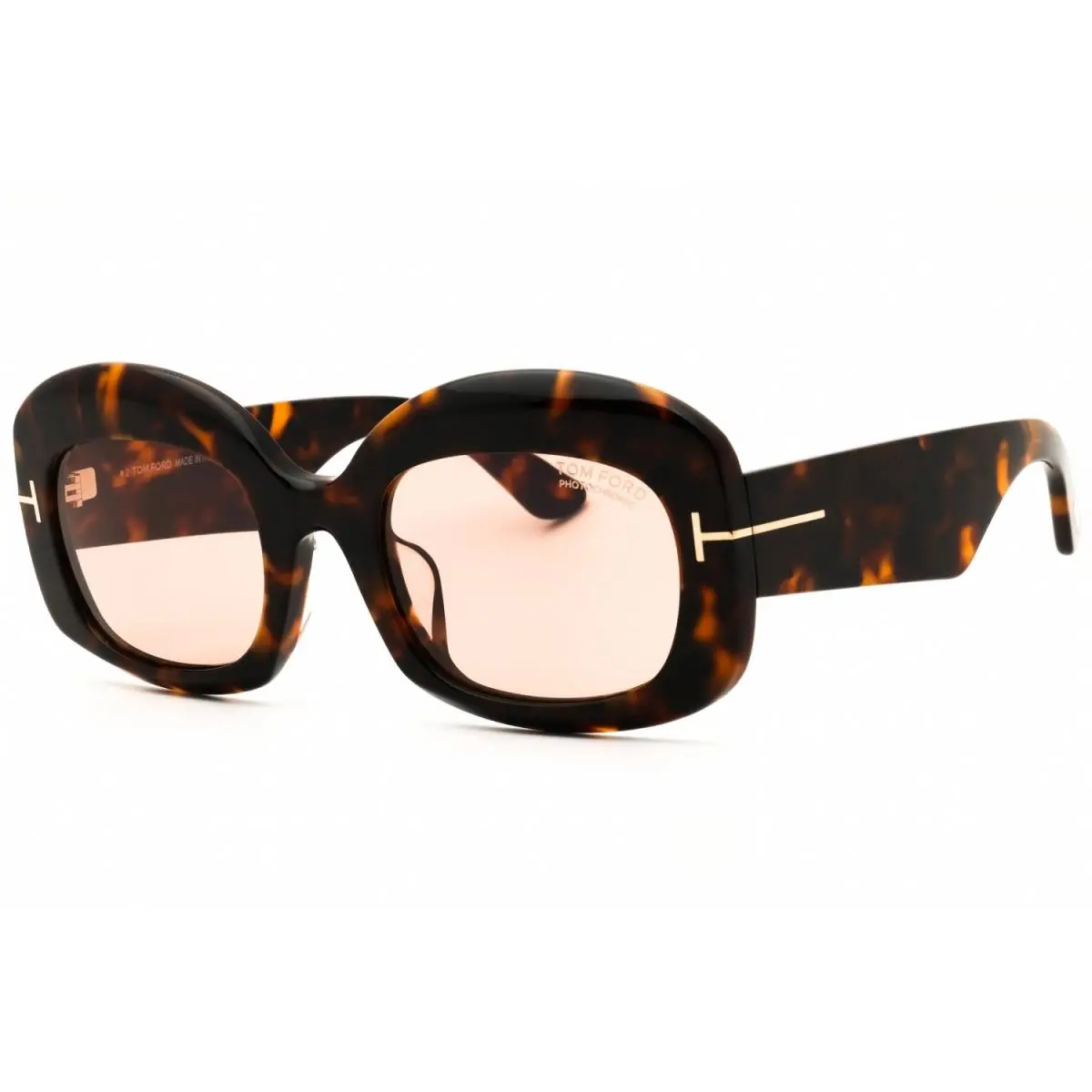 TF1219-52Y-54 Sunglasses Frame Size 54mm 140mm 23mm Havana Women by Tom Ford