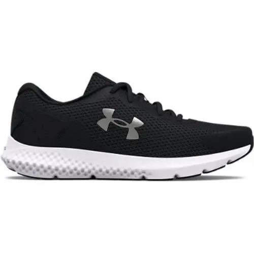 Women`s UA Charged Rogue 3 Running Shoes Black/black/metallic Silve by Under Armour