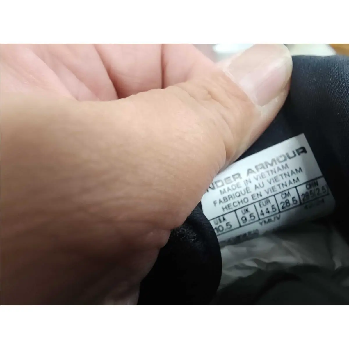 Under Armour shoes - Black 1