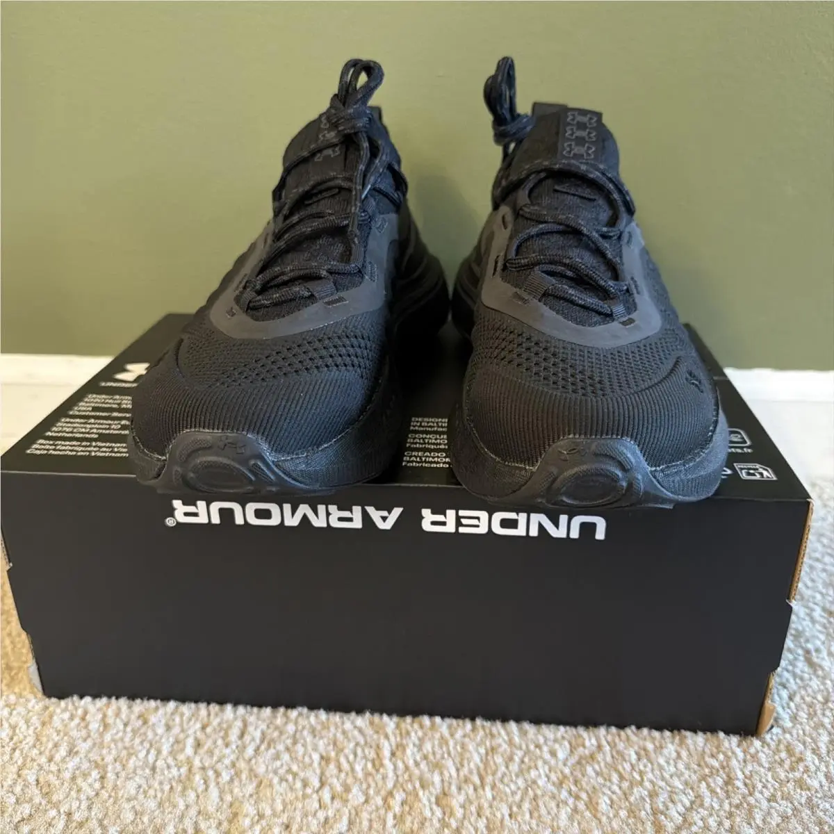 Under Armour shoes - Under Armour HOVR Phantom 4 - 3027594-002 - Black 13
