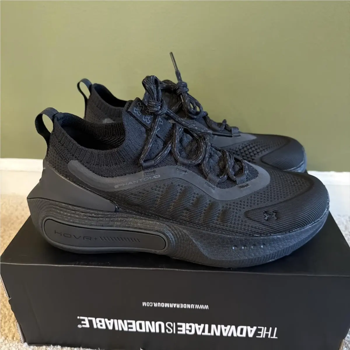 Under Armour shoes - Under Armour HOVR Phantom 4 - 3027594-002 - Black 4