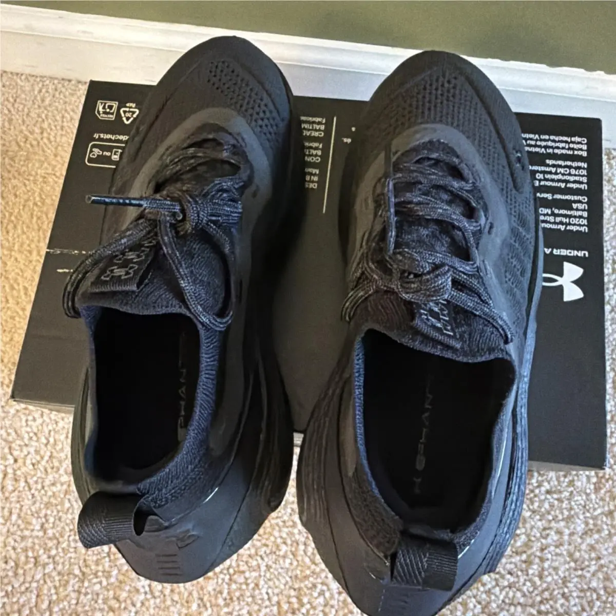 Under Armour shoes - Under Armour HOVR Phantom 4 - 3027594-002 - Black 5