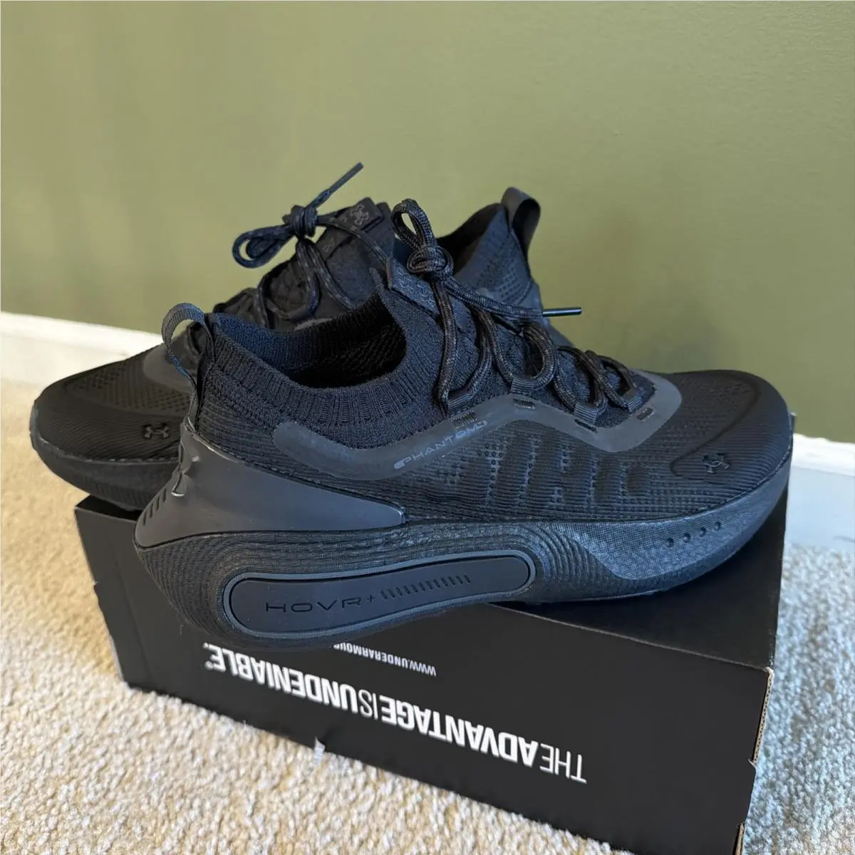 Under Armour shoes - Under Armour HOVR Phantom 4 - 3027594-002 - Black 7