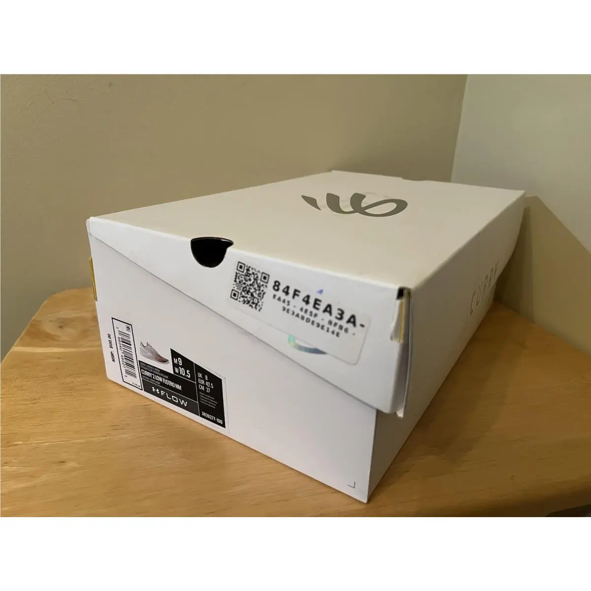 Under Armour shoes - Under Armour Curry 2 - Curry - 3026277-100 - White 7