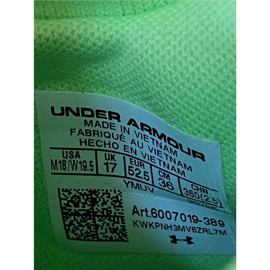 Under Armour shoes - Under Armour Futr X Elite 2 - 6007019-389 - Green (UPC: 198633833338) 1