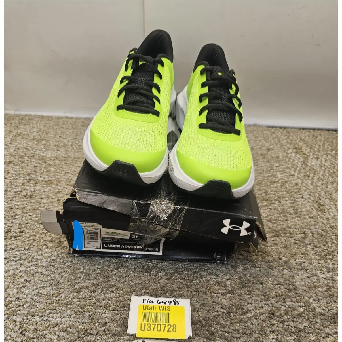 Under Armour shoes - Under Armour BGS Rogue 5 - 3028269-389 - Green (UPC: 198632949016) 4